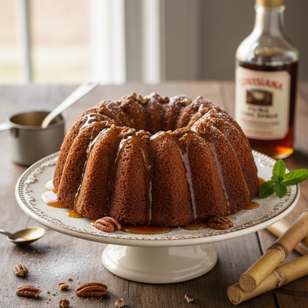 Classic Louisiana Cane Syrup Cake recipe