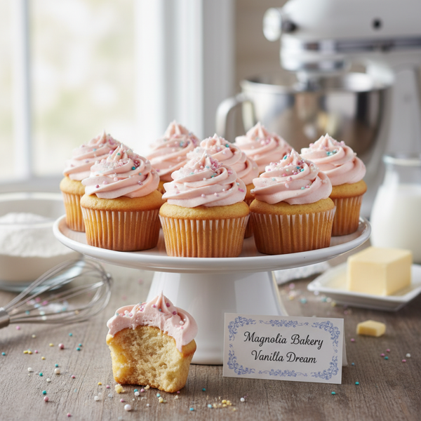 Classic Magnolia Bakery Vanilla Dream Cupcakes recipe