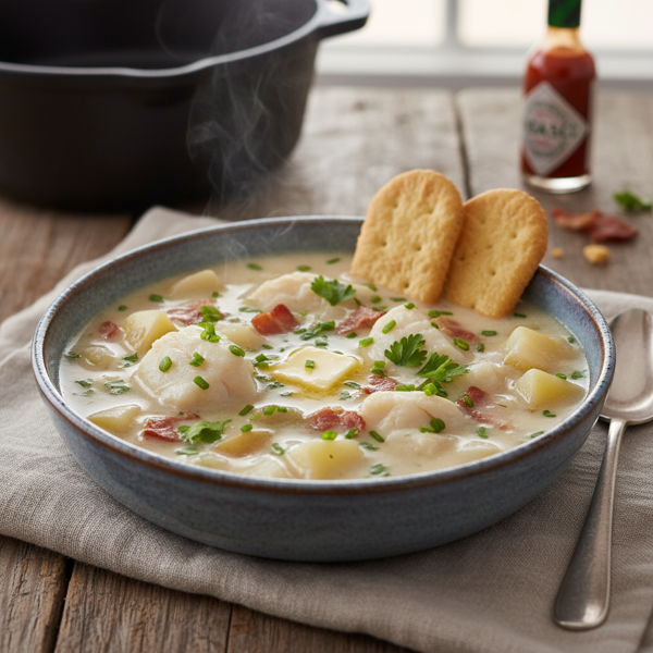 Classic Maine Fish Chowder recipe