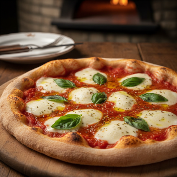 Classic Margherita Pizza with Fresh Herbs recipe