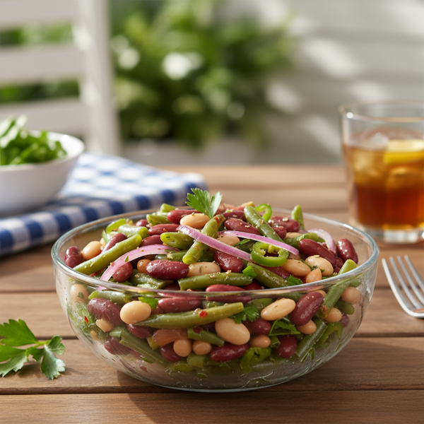 Classic Marinated Three Bean Salad recipe