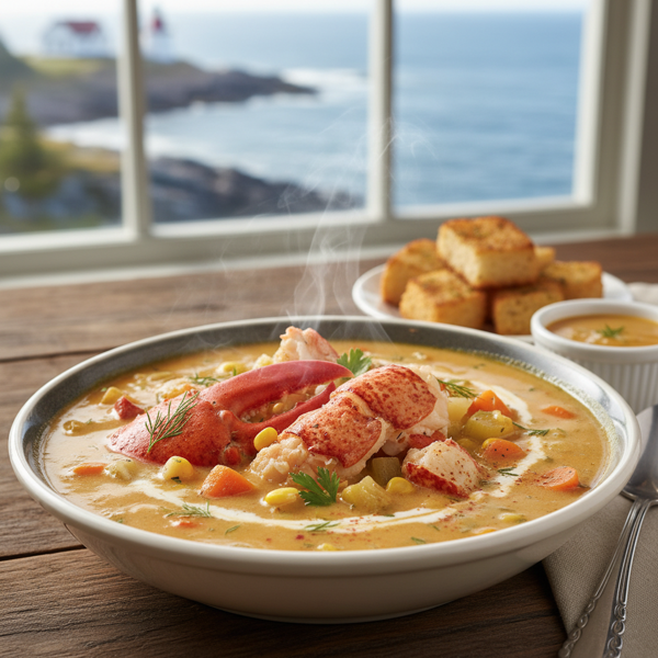 Classic Maritime Lobster Chowder recipe