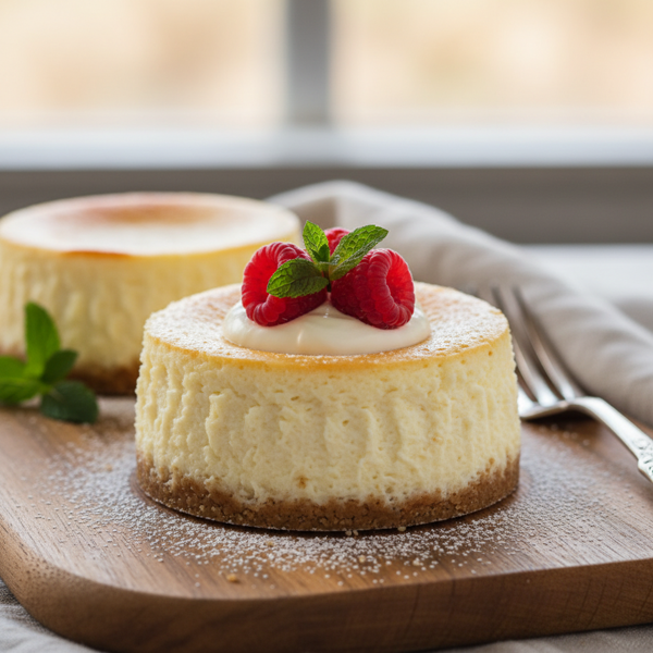 Classic Mini New York Cheesecake recipe