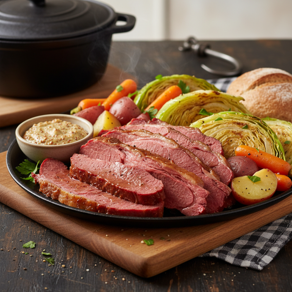 Classic NYC Corned Beef and Cabbage Delight recipe