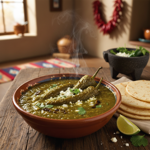 Classic New Mexican Green Chile Sauce recipe