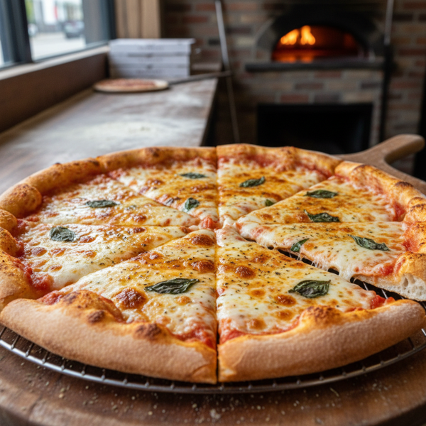 Classic New York Style Cheese Pizza recipe
