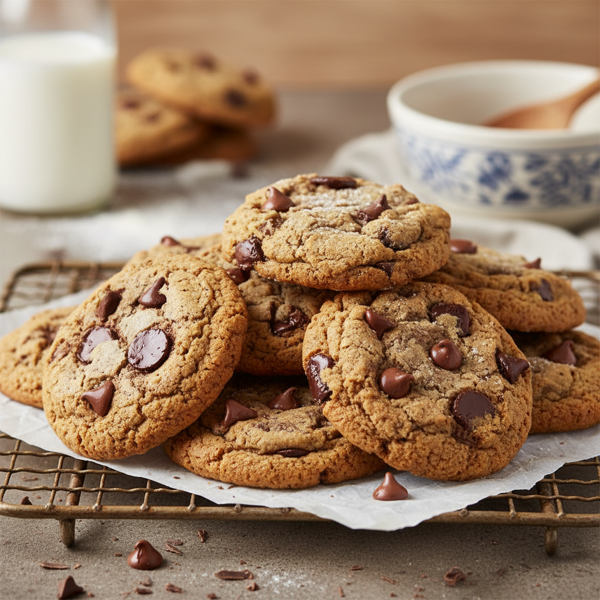 Classic Nostalgia Chunky Chocolate Drop Cookies recipe