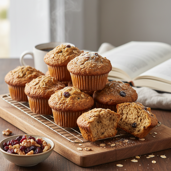 Classic Nutritious All Bran Muffins recipe