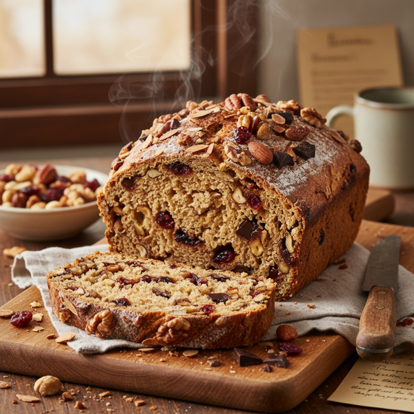 Classic Nutty Delight Bread recipe