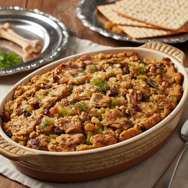 Classic Passover Matzo Stuffing recipe