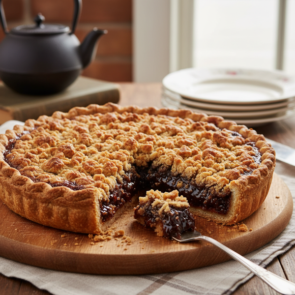 Classic Pennsylvania Dutch Molasses Shoofly Pie recipe