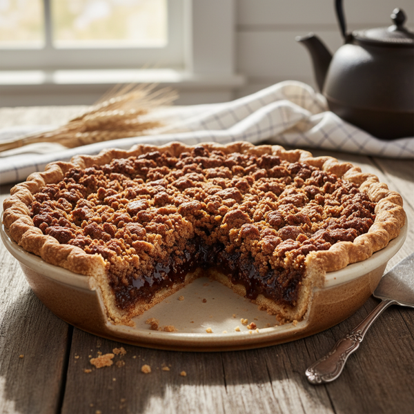 Classic Pennsylvania Dutch Shoo Fly Pie recipe