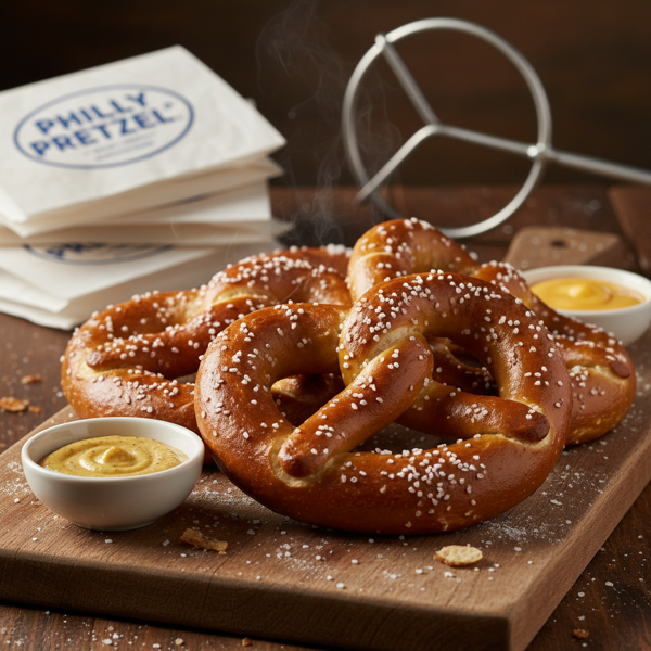 Classic Philly Pretzels recipe