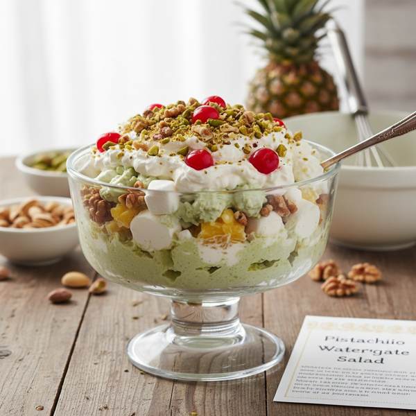 Classic Pistachio Watergate Salad recipe