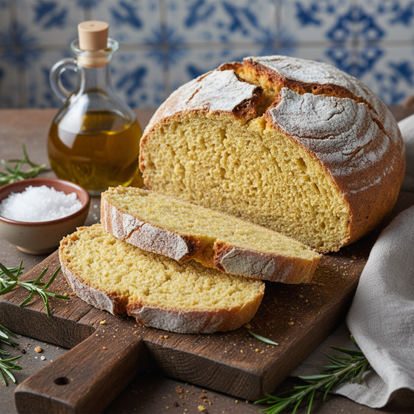 Classic Portuguese Cornbread (Broa) recipe