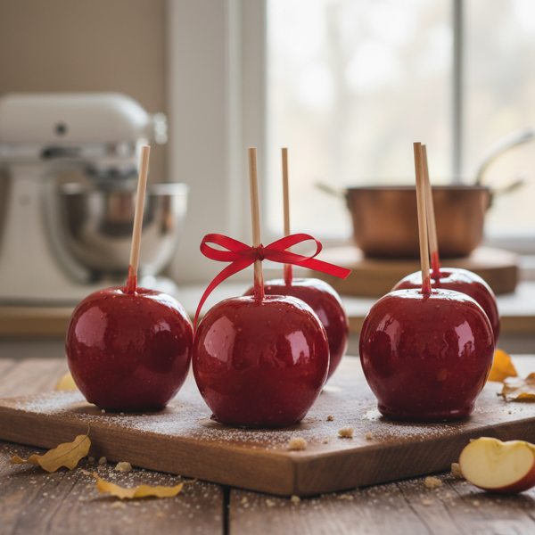 Classic Red Candy Apples recipe