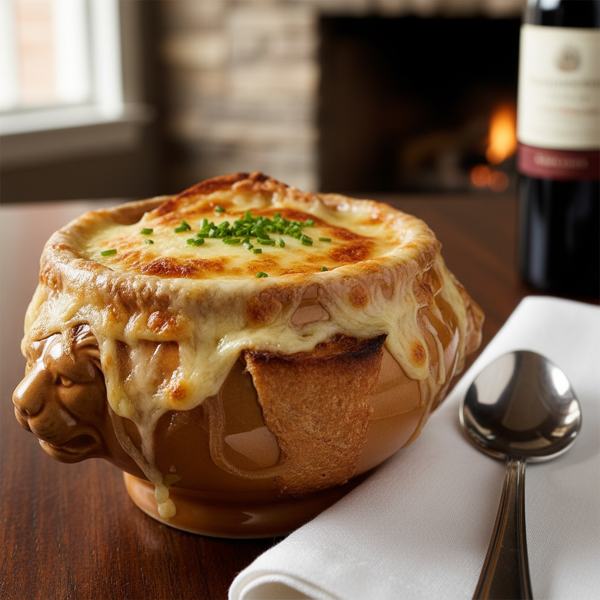Classic Restaurant-Style French Onion Soup recipe