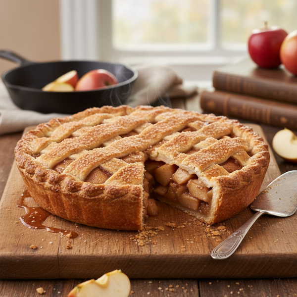 Classic Rustic Apple Pie recipe
