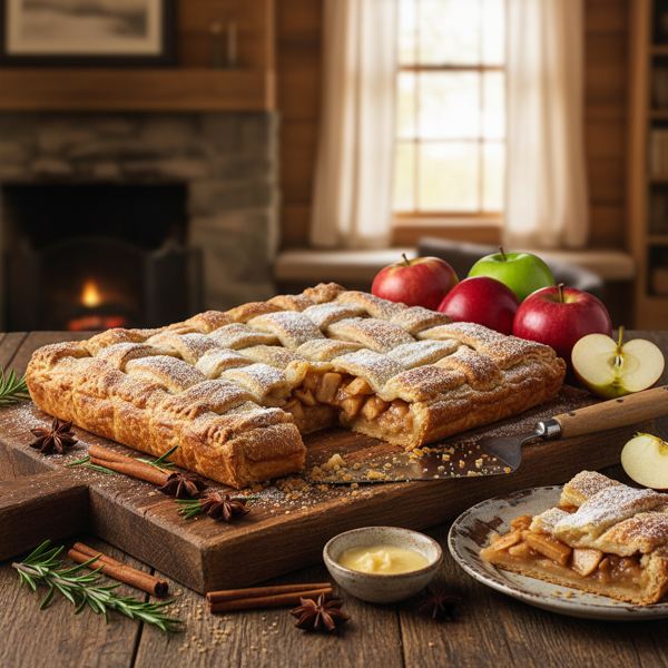 Classic Rustic Apple Slab Pie recipe