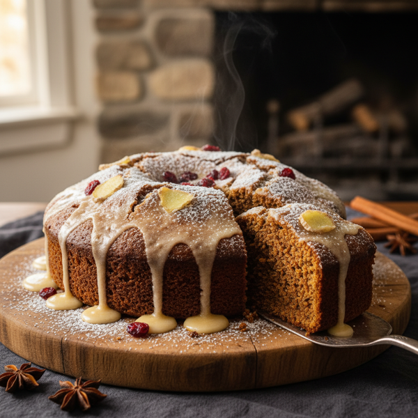 Classic Rustic Gingerbread Cake recipe