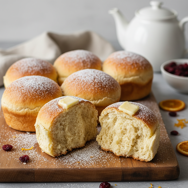 Classic Sally Lunn Buns recipe