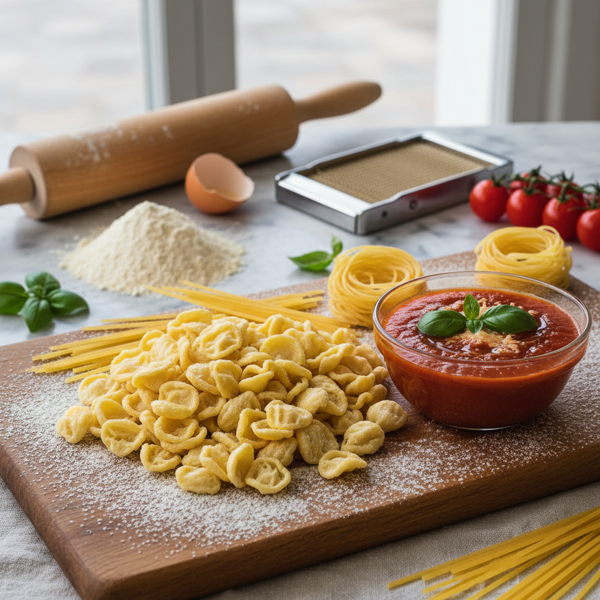 Classic Semolina Pasta from Scratch recipe