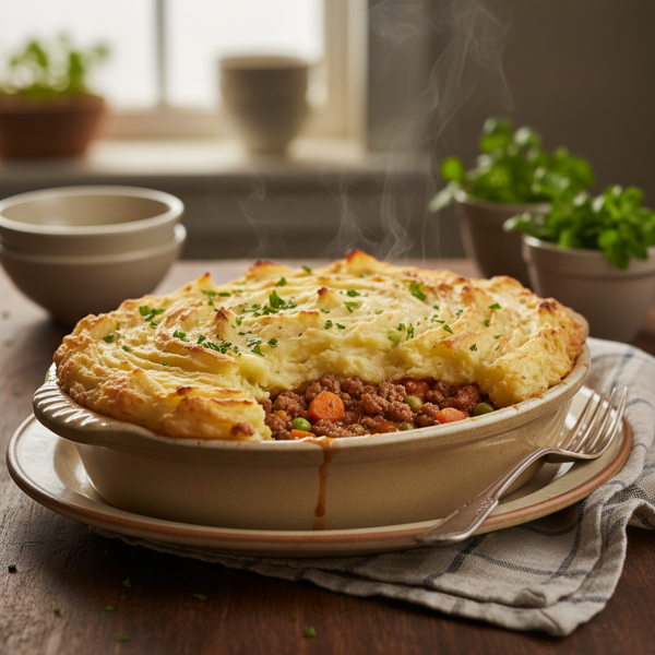 Classic Shepherd's Pie with Carrots recipe