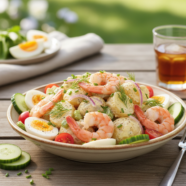 Classic Shrimp & Potato Salad Delight recipe