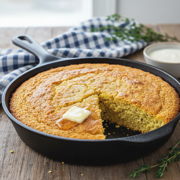 Classic Southern Buttermilk Cornbread recipe