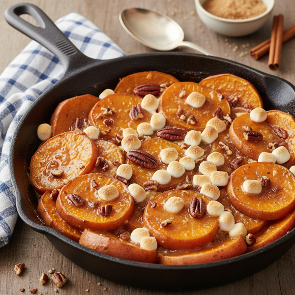 Classic Southern Candied Sweet Potatoes recipe