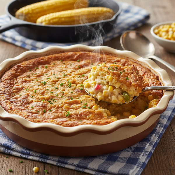 Classic Southern Corn Pudding Delight recipe