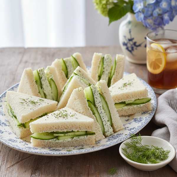 Classic Southern Cucumber Sandwiches recipe