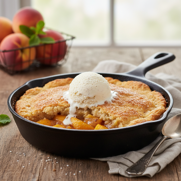 Classic Southern Fresh Peach Cobbler recipe