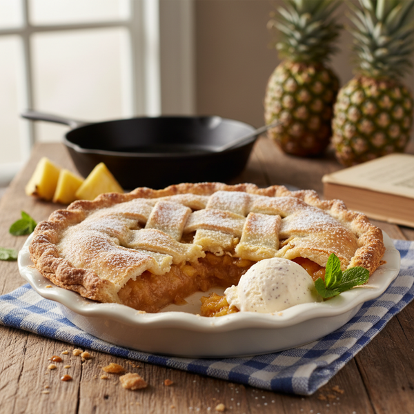 Classic Southern Pineapple Pie recipe