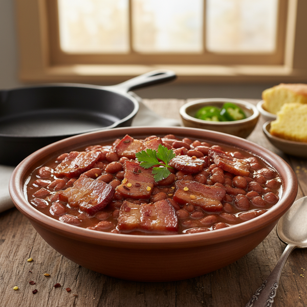 Classic Southern Pinto Beans with Fatback recipe