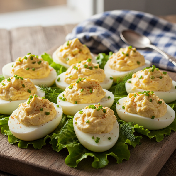 Classic Southern Style Deviled Eggs recipe