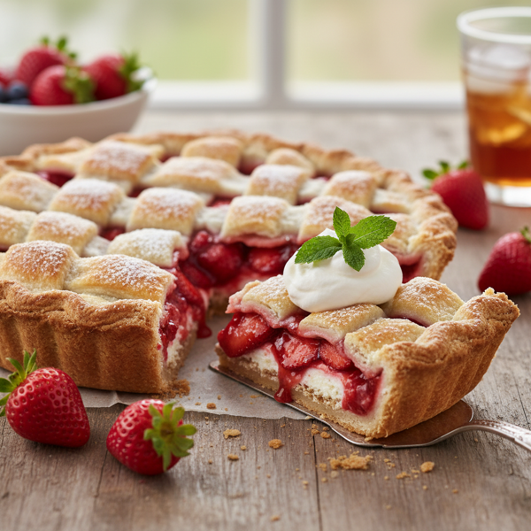 Classic Strawberry Delight Pie recipe