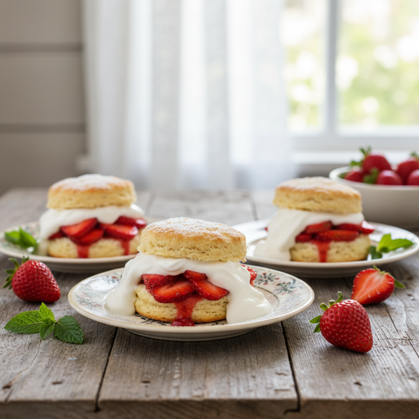 Classic Strawberry Shortcakes Delight recipe