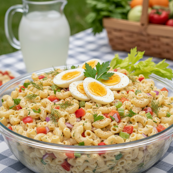 Classic Summer Macaroni Salad recipe