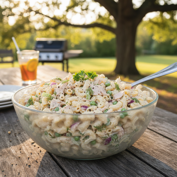 Classic Summer Tuna & Macaroni Delight recipe