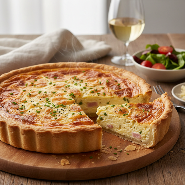 Classic Swiss Cheese Quiche recipe