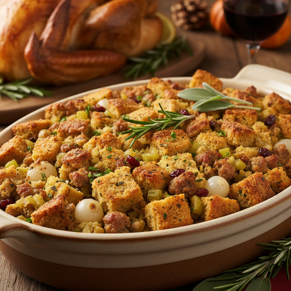 Classic Thanksgiving Bread Stuffing recipe