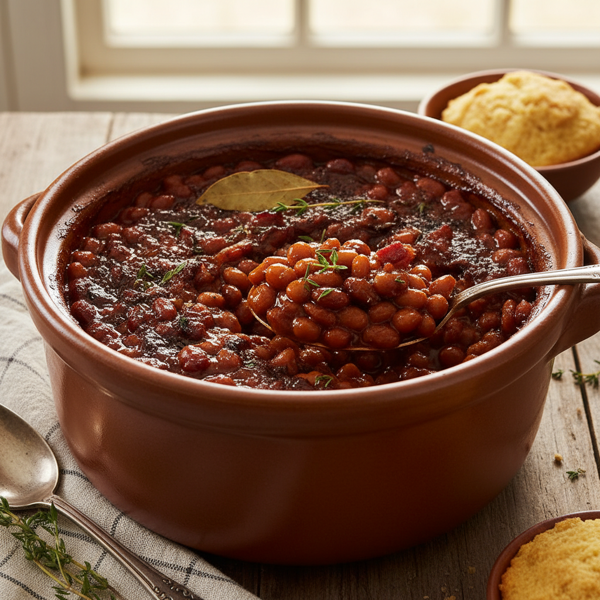 Classic Tomatoey Boston Baked Beans recipe