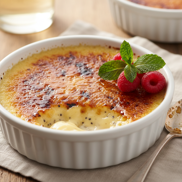 Classic Vanilla Bean Crème Brûlée recipe