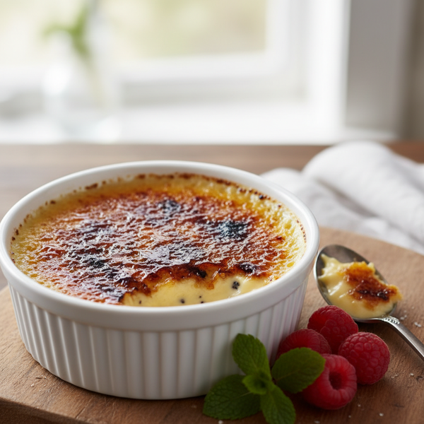 Classic Vanilla Crème Brûlée recipe