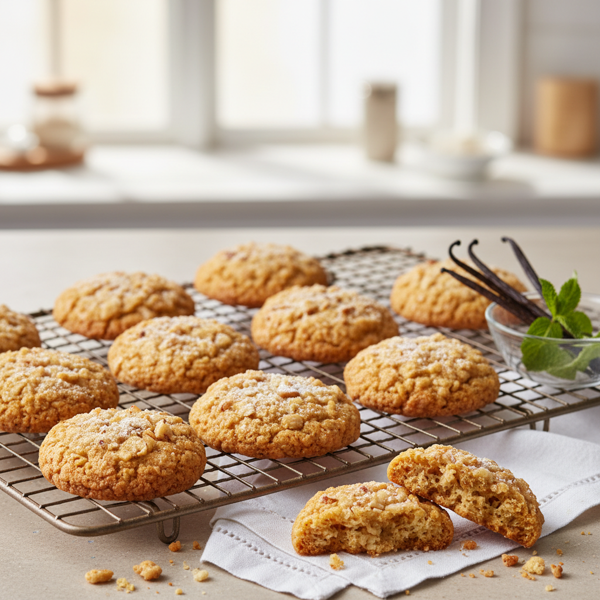 Classic Vanilla Crunch Cookies recipe