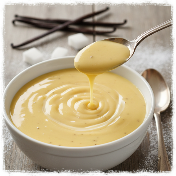 Classic Vanilla Custard Sauce recipe