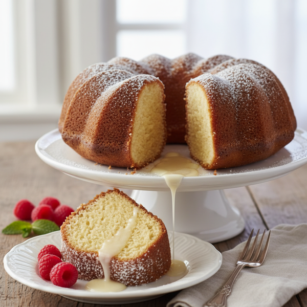Classic Vanilla Pound Cake recipe
