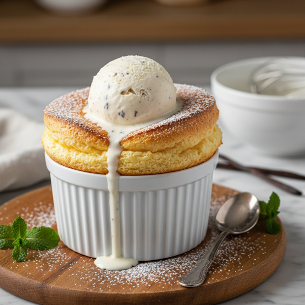 Classic Vanilla Soufflé recipe