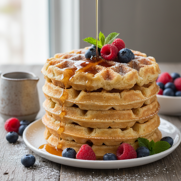 Classic Vegan Buttermilk Waffles recipe